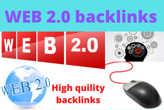 I will create 30 High Authority WEB 2 0 backlinks to ...