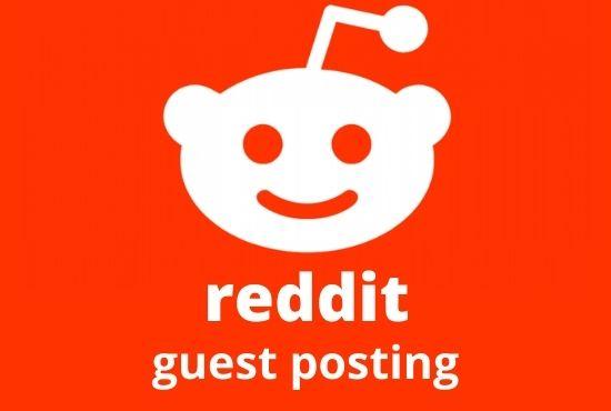 Boost your website with 20 high quality reddit guest ...