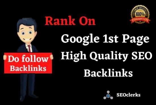 Rank On Google 1st page 100 SEO Manual High Authority...