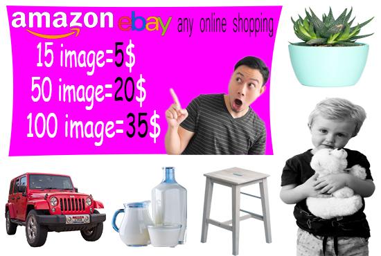 I will do background removal, photo resize, retouchin...