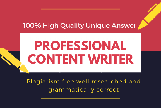 I will write a 1000 word an article or blog post that...