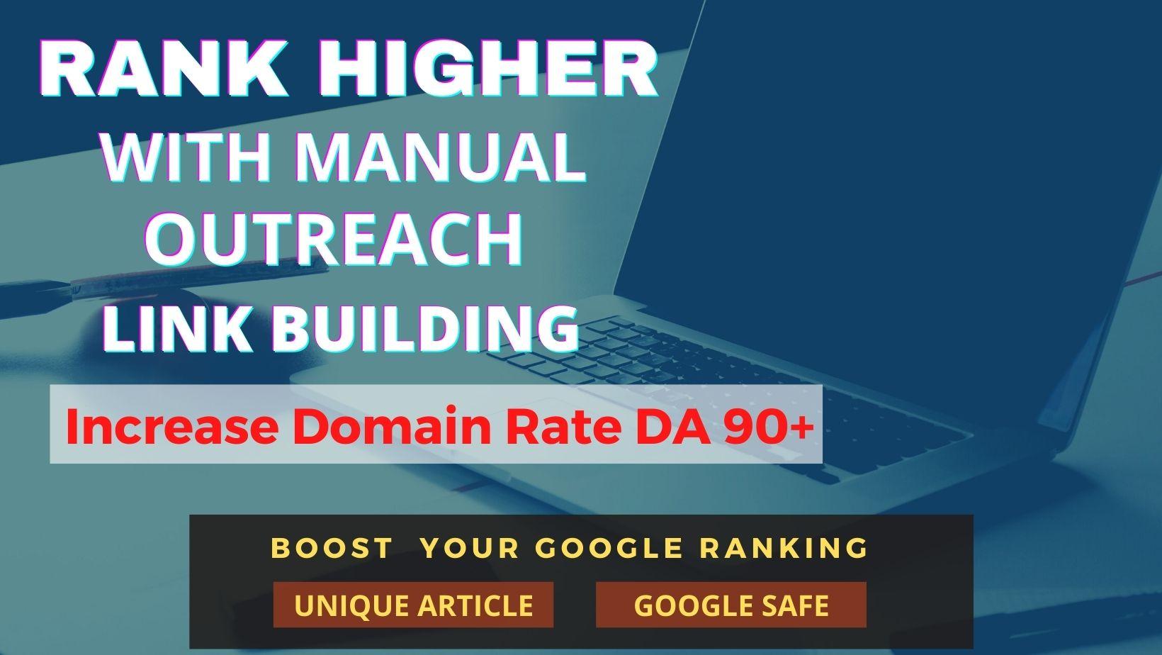 Authentic 30 DR90+ High DR Backlinks to Increase Doma...