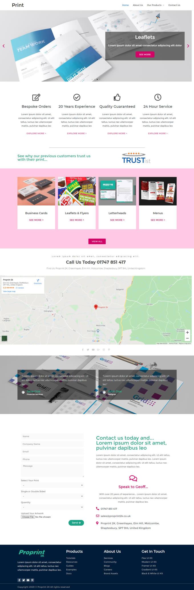 I will build wordpress elementor website by elementor...