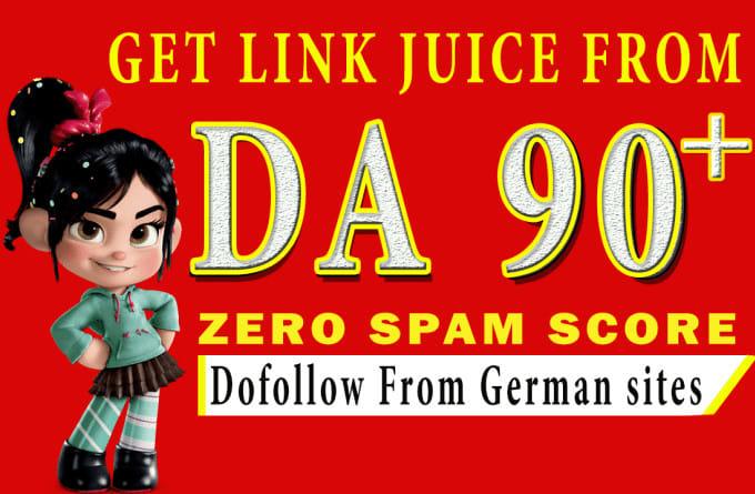 I will provides high authority da 90 plus SEO dofollo...