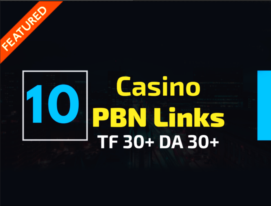 10 Casino / Poker PBN Backlinks on High Authority Sit...