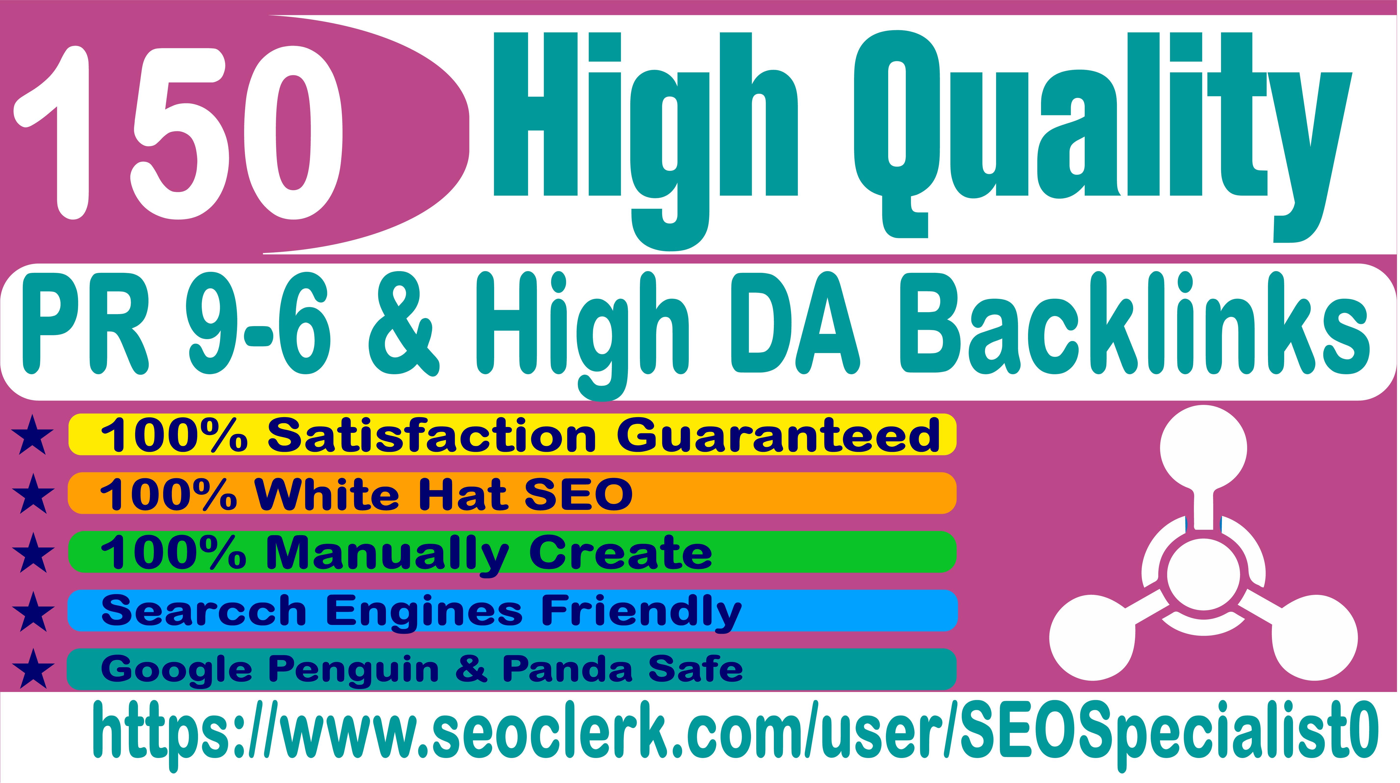 Create 150 PR9 Profile Backlinks And 70+ DA High Qual...