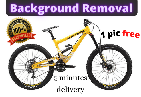 I will remove image background 1 free image in 15 min...