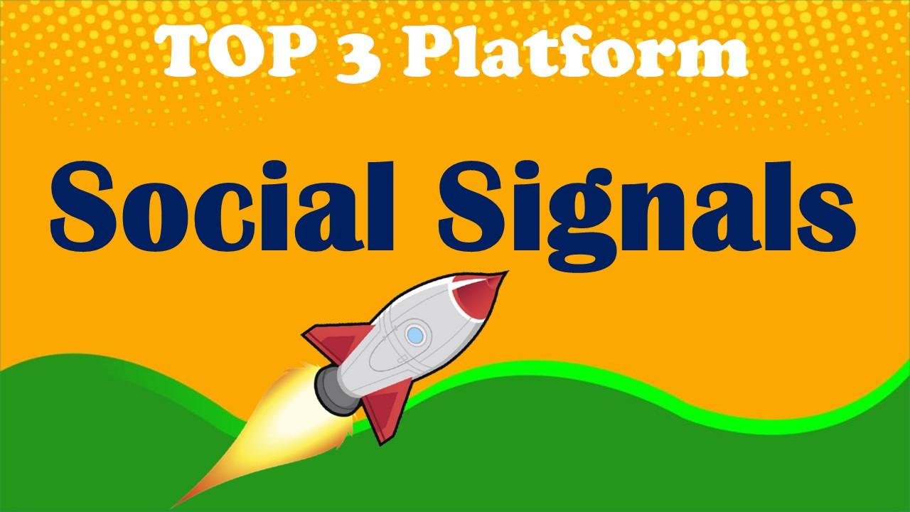 POWERFUL HQ 5,000 Social Signals from TOP 3 Social me...