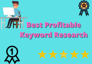 I will do Excellent SEO keyword Research for your Bus...