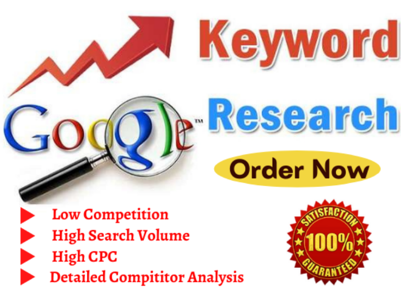 I will do SEO keyword research and competitor analysi...