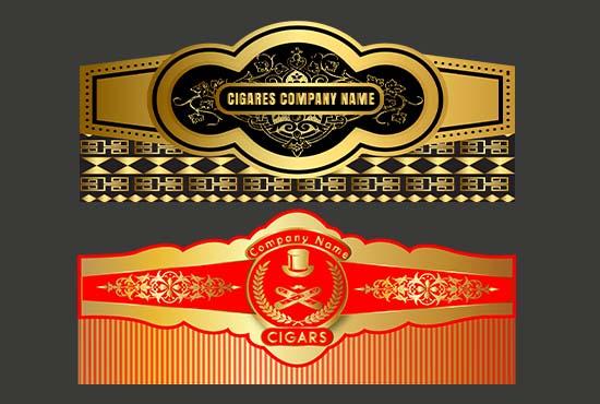 I will do design a unique cigar label and logo design...