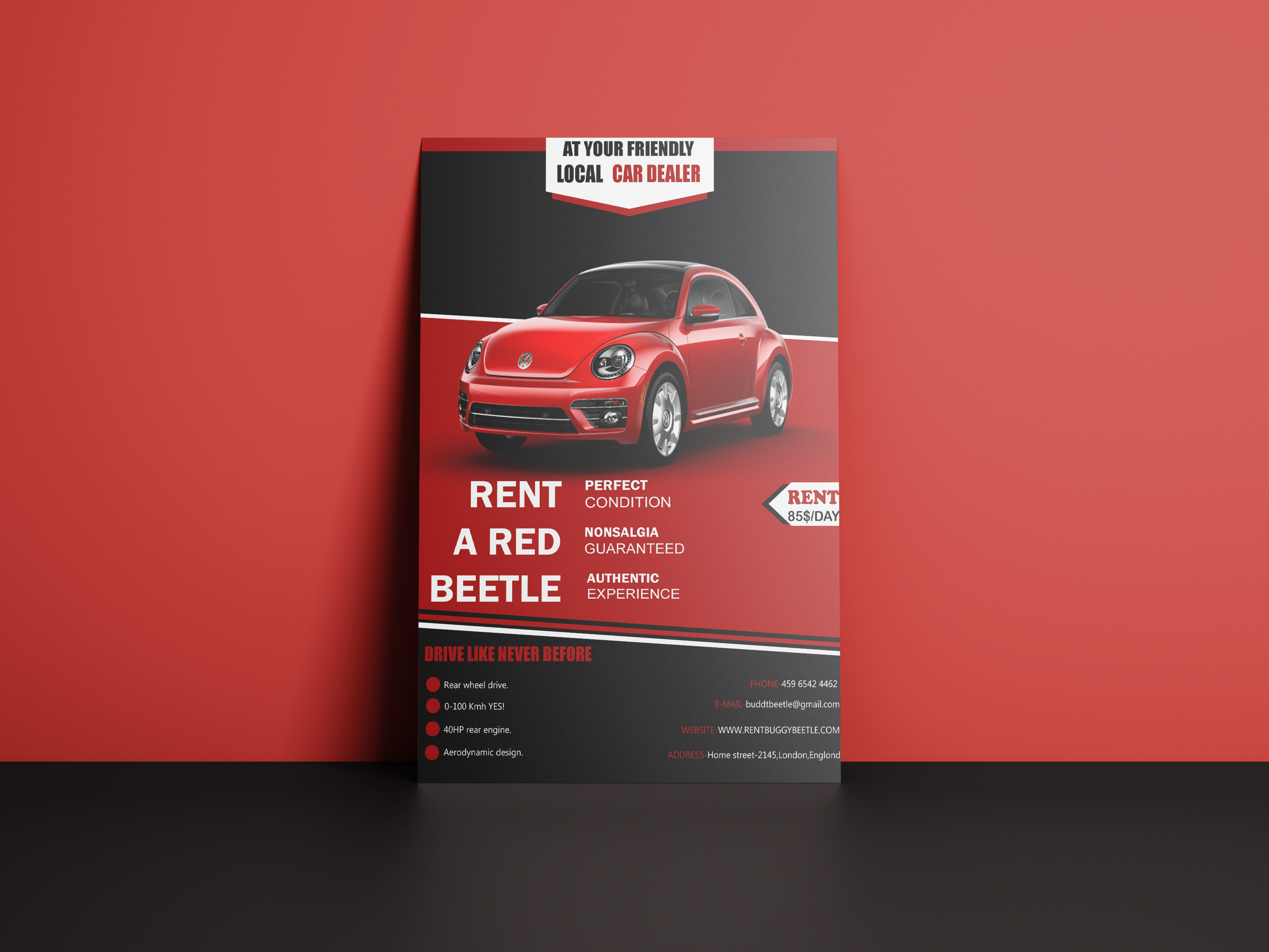 I will design creative flyers, posters and brochures...