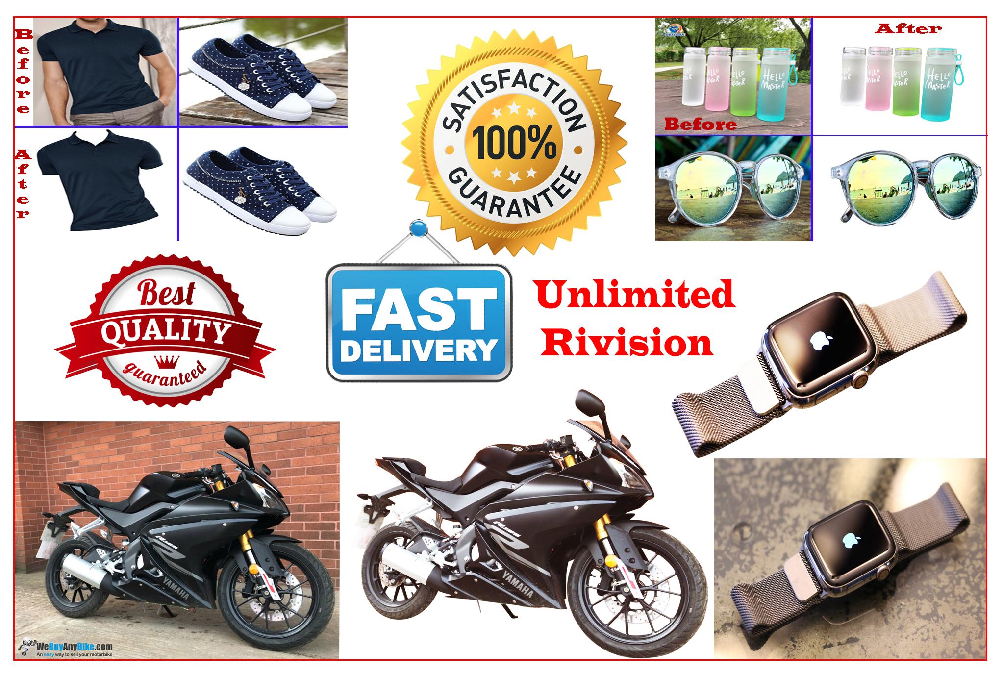 I will remove background 50 photos immediately