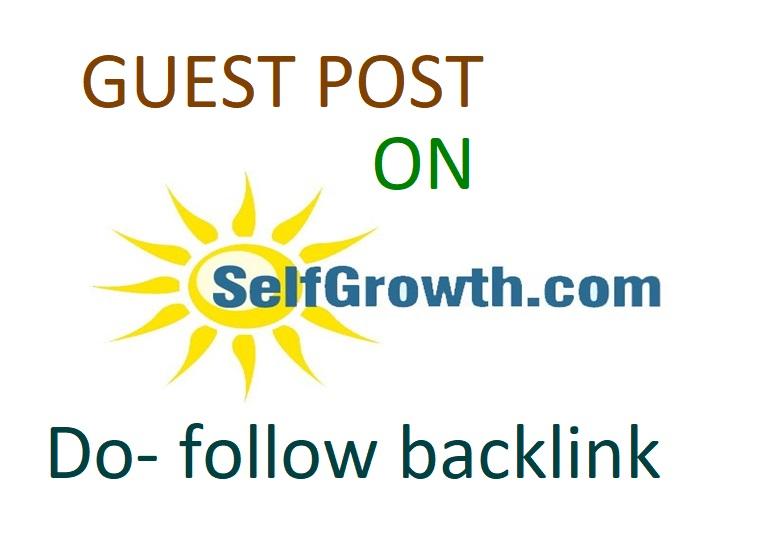 I will write and publish high da guest blog post on s...