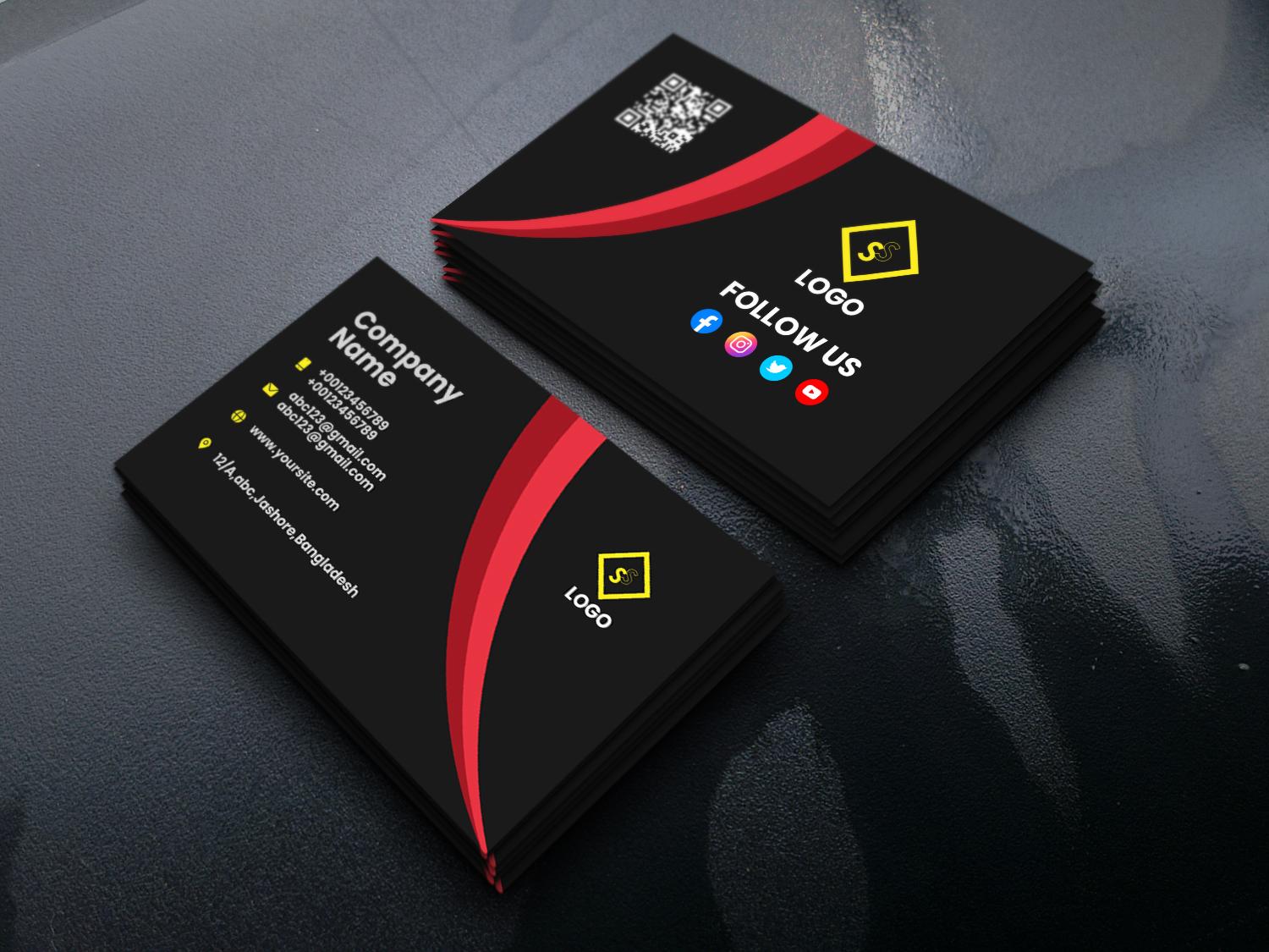 I will design professional business card and do 3 rea...