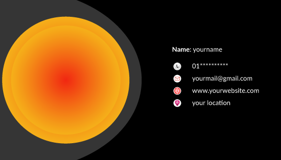 I will provide professional business card for you