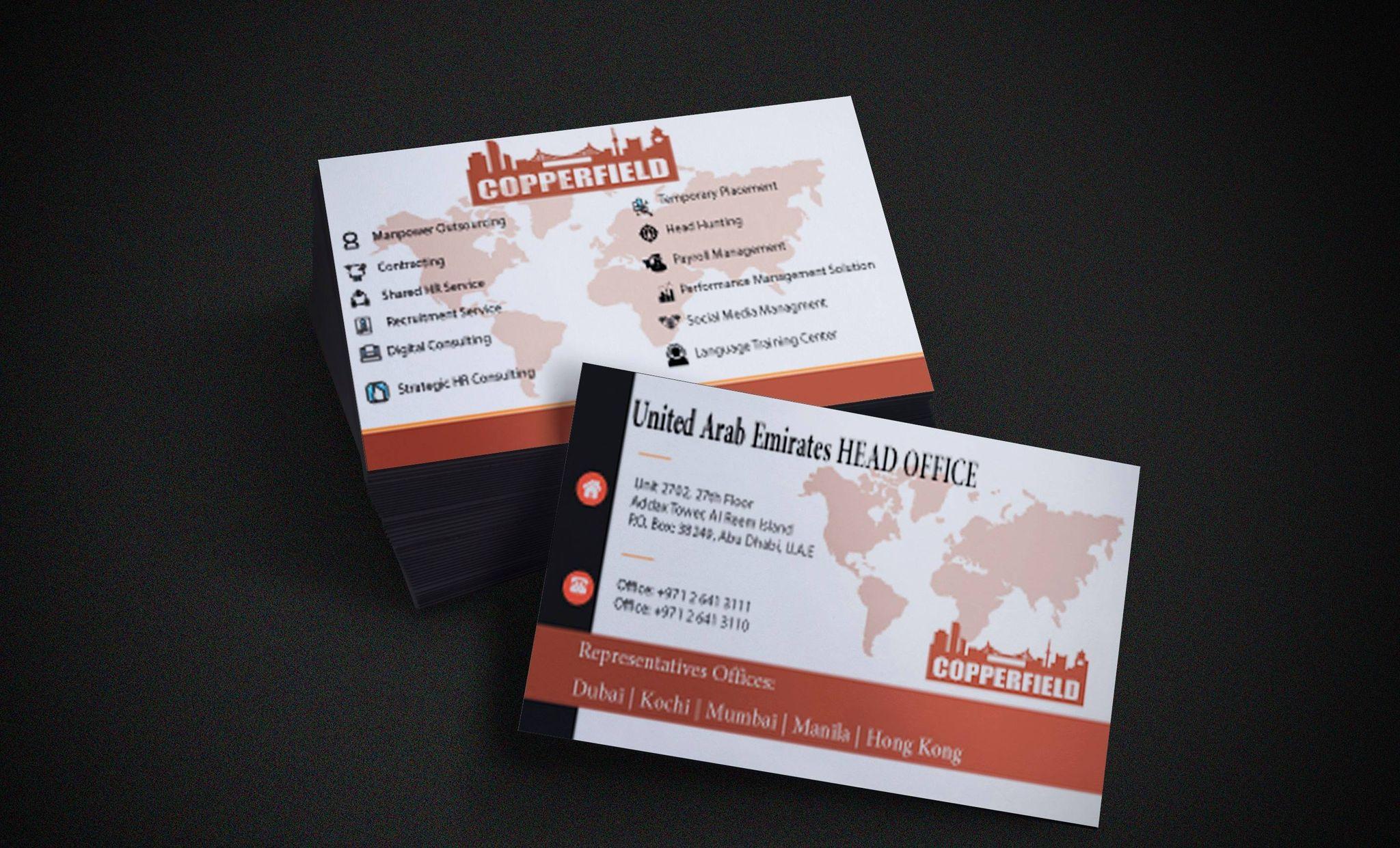 I will design outstanding business card design in 24 ...