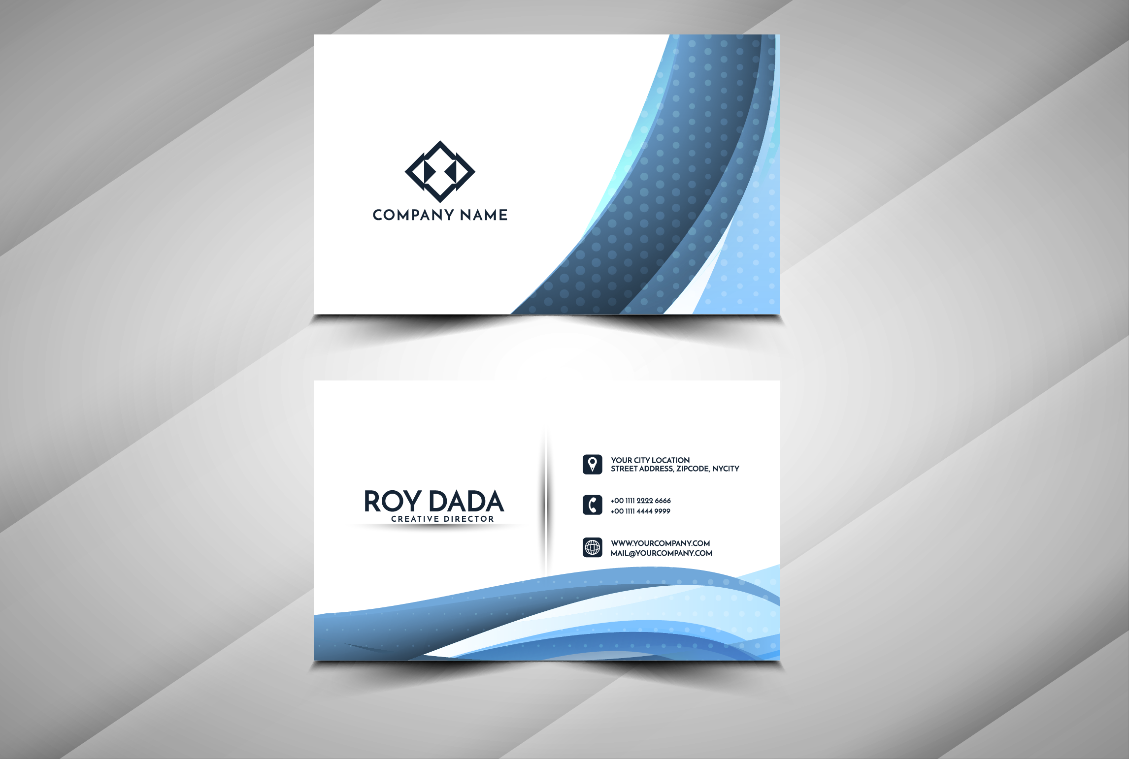 I will design Unick business card for you.