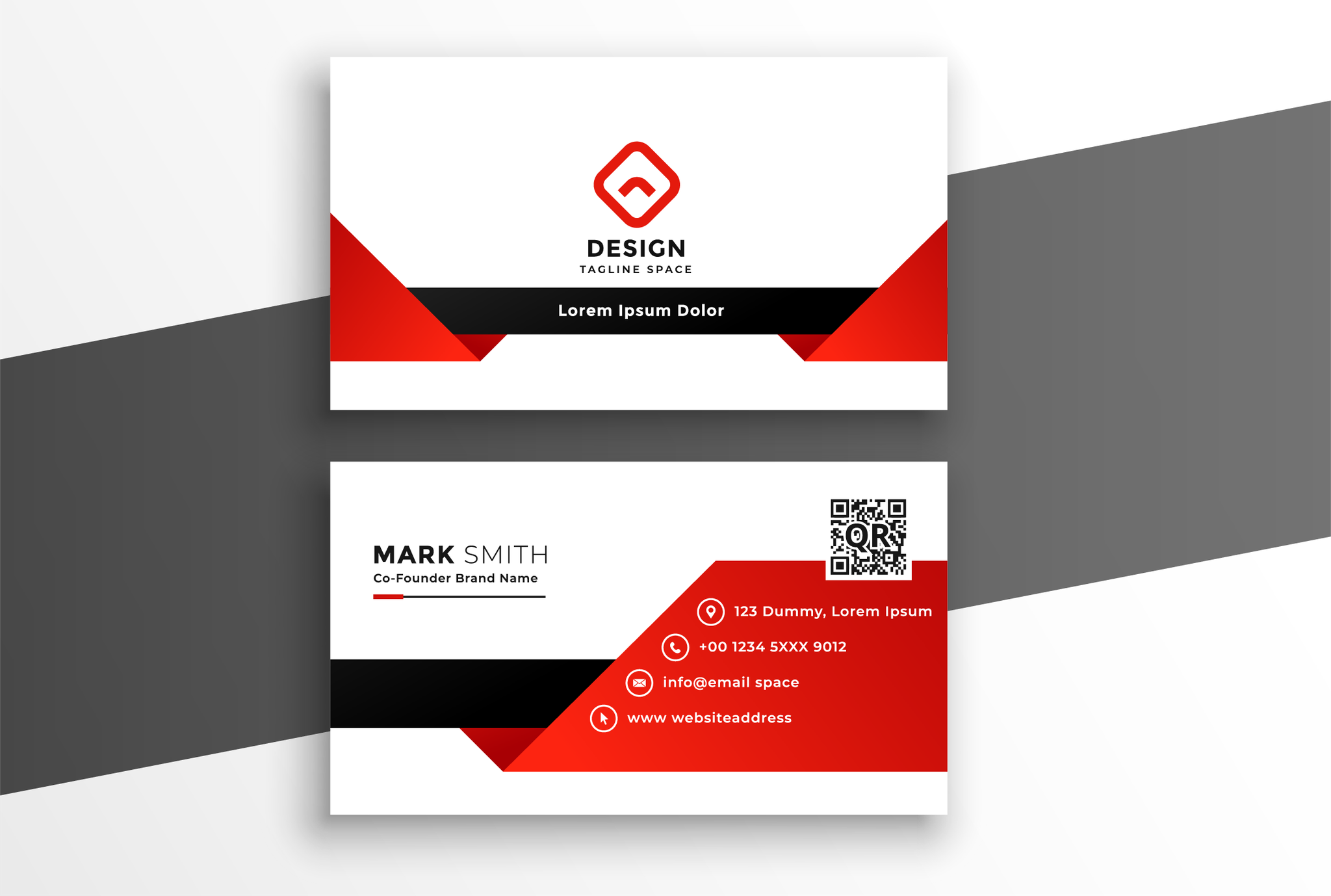 I will do a professional business card for your compa...