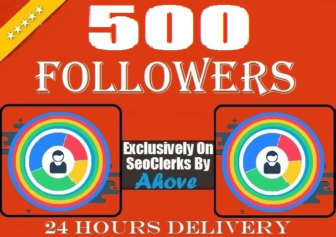 Get Instant 500 Followers To Social Profile