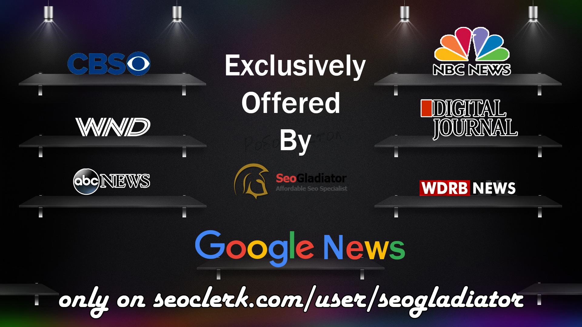 write and submit Press Release to 200 News Sites Goog...