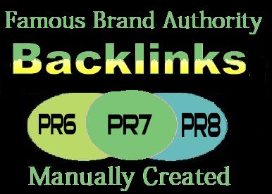 Manually Create 15 PR6 to PR8 Authority Backlinks on ...