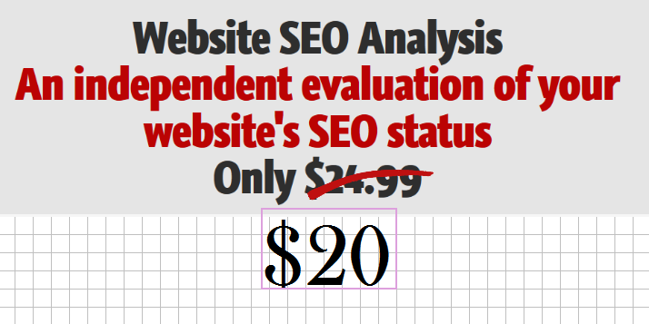 Get a website seo analysis report for your local busi...