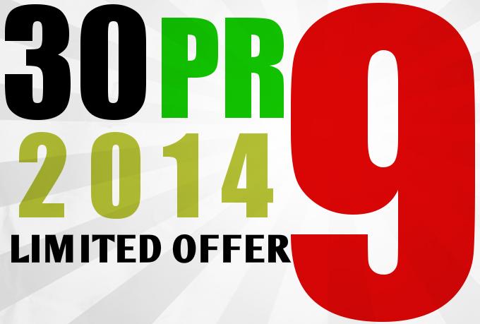 I will do manually 30 PR9 Backlinks High Pr dofollow ...