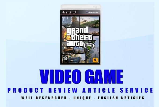 I will write a video game review article up to 650 wo...