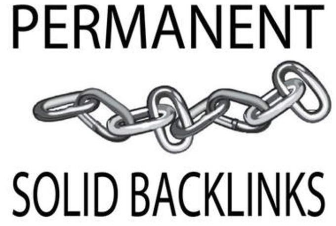 give 4 permanent backlink PR4, 15 permanent backlink...