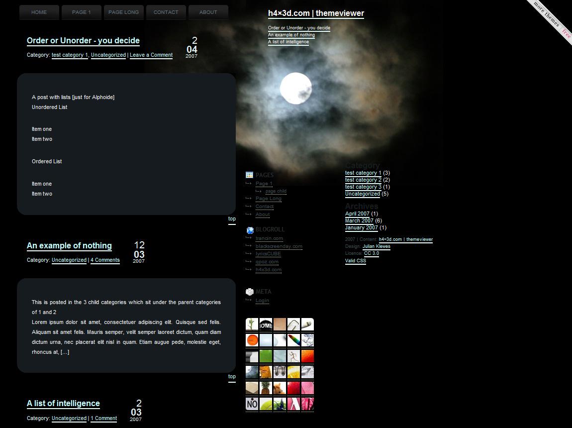 Two pages based Profssional website creation