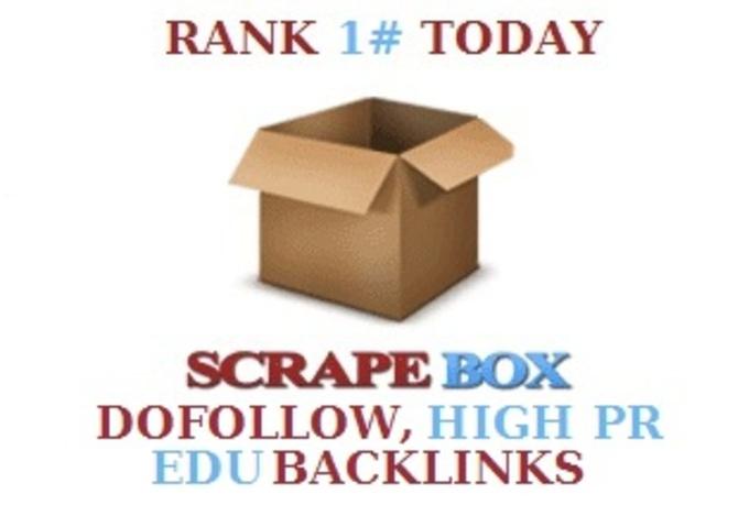 create 1500+ dofollow, 1500+ high PR and 300 edu gov...