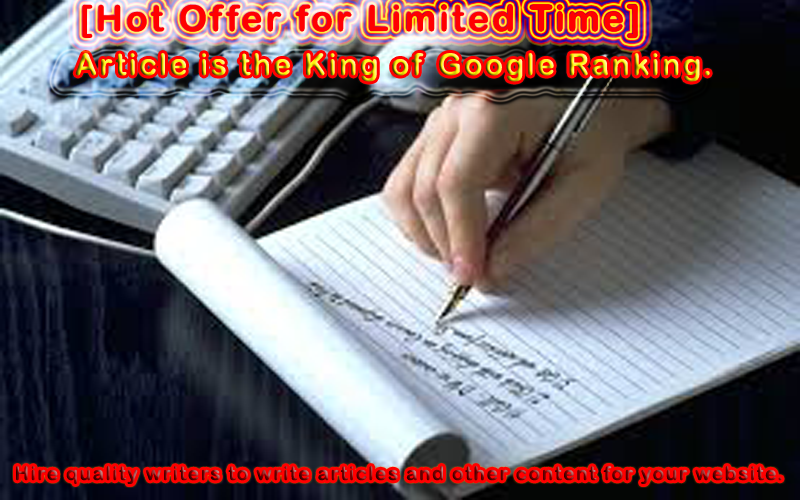 Get a 600 Word Article Writing - Unique - Dedicated w...