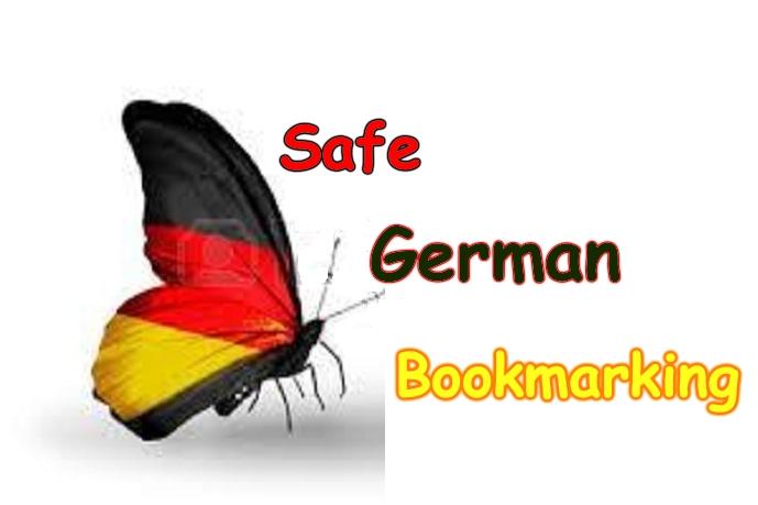 i will do 25 German high PR Social bookmarking submis...