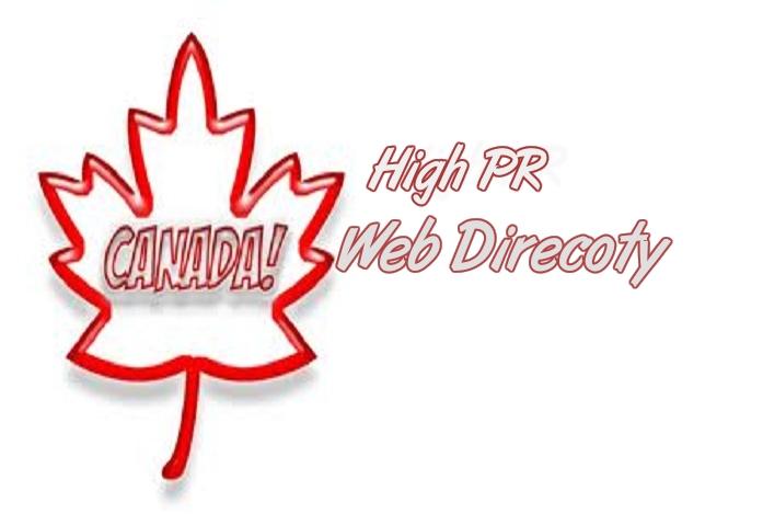 i will submit Awesome 50 high PR safe Canada Webdirec...