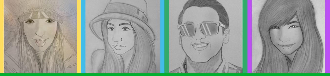 I will create a hand drawn sketch of you in my own st...