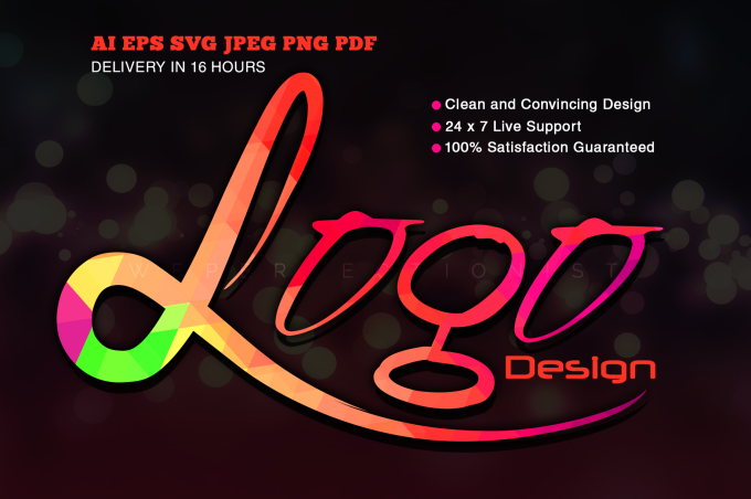 Design 3 AWESOME and Professional logo design Concept...