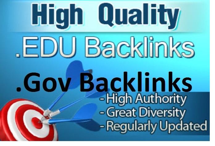 create 40+ high PR edu and gov backlinks for panda 4....