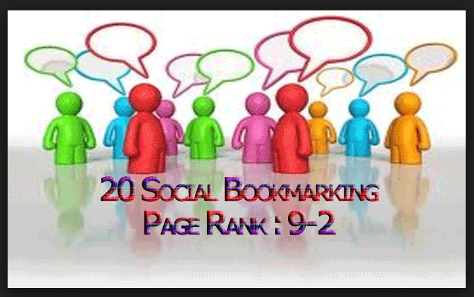 I will Bookmark Manually in Top 10 PR10 to PR2 Social...
