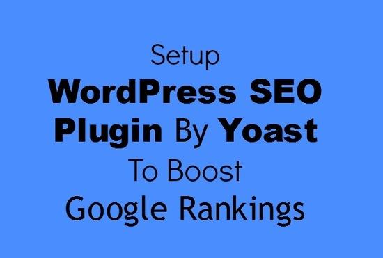 I will install Yoast wordpress Seo plugin & do on...