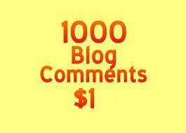 create 1000 Backlinks for Any Website using blog comm...