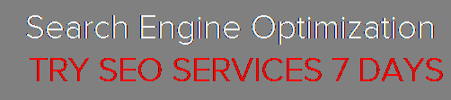 TRY SEO SERVICES 7 DAYS FOR