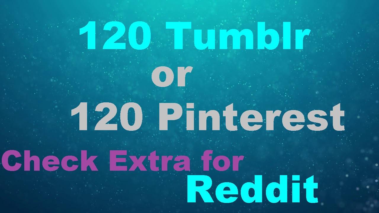 120 Tumblr Seo Siganls Powerful Social Bookmark Backl...