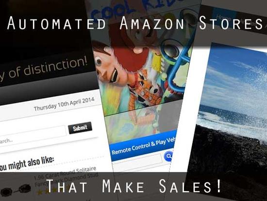 Create a high converting automated Amazon affiliate s...