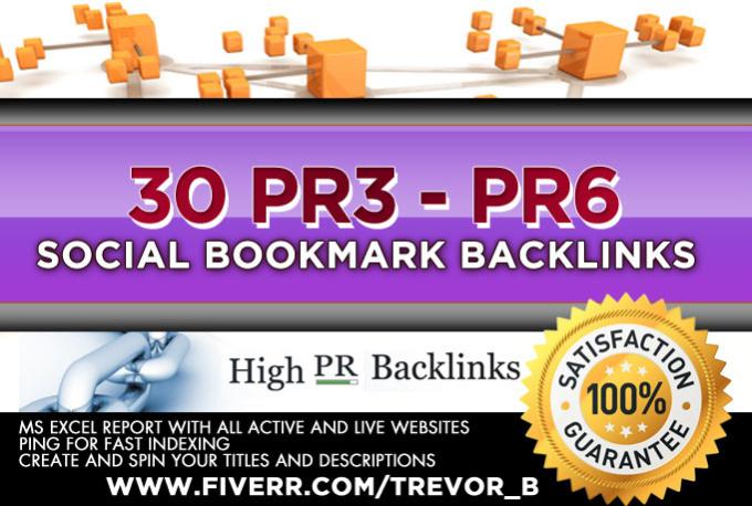 Manually submit your site to 15 PR-3 to PR-6 sites ma...