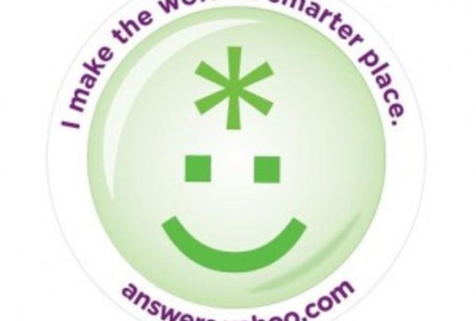 create manually 8 yahoo answer question