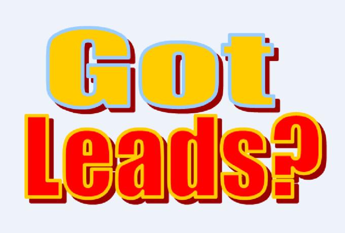 I will provide leads for your mlm or marketing progra...