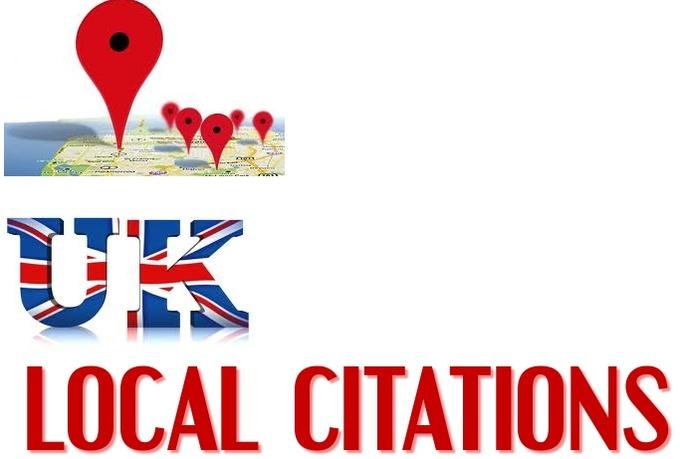 I will create 15 high PR local citations for uk, app...