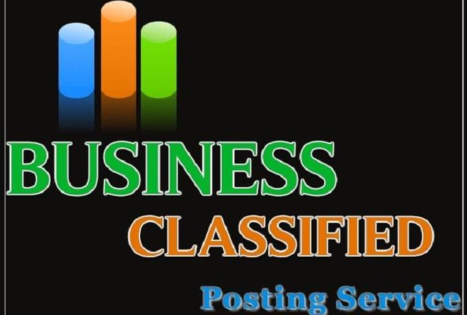 I will manually post your business in 31 high PR regi...