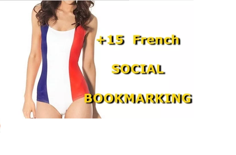submit URL to 15 French Social Bookmarking Sites with...